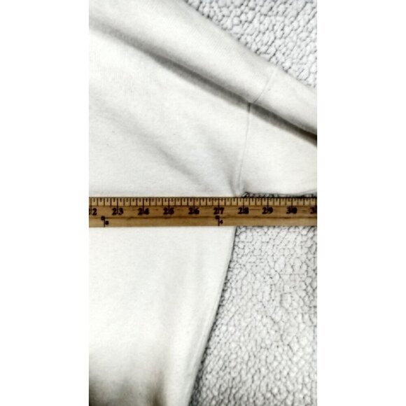 French Connection Women's Knit XL Ivory Pullover Sweater Acrylic Oversized - Picture 9 of 11